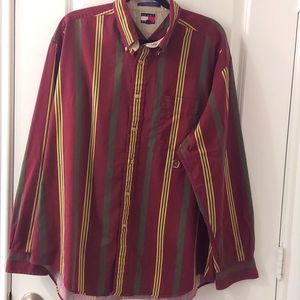 Vintage 90s Tommy Hilfiger Button Down size XL
